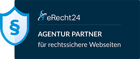 eRecht24 - AGENTUR PARTNER für rechtssichere Webseiten